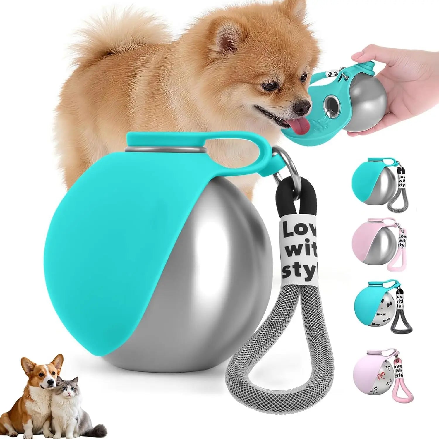 Portable Pet Hydration Bottle