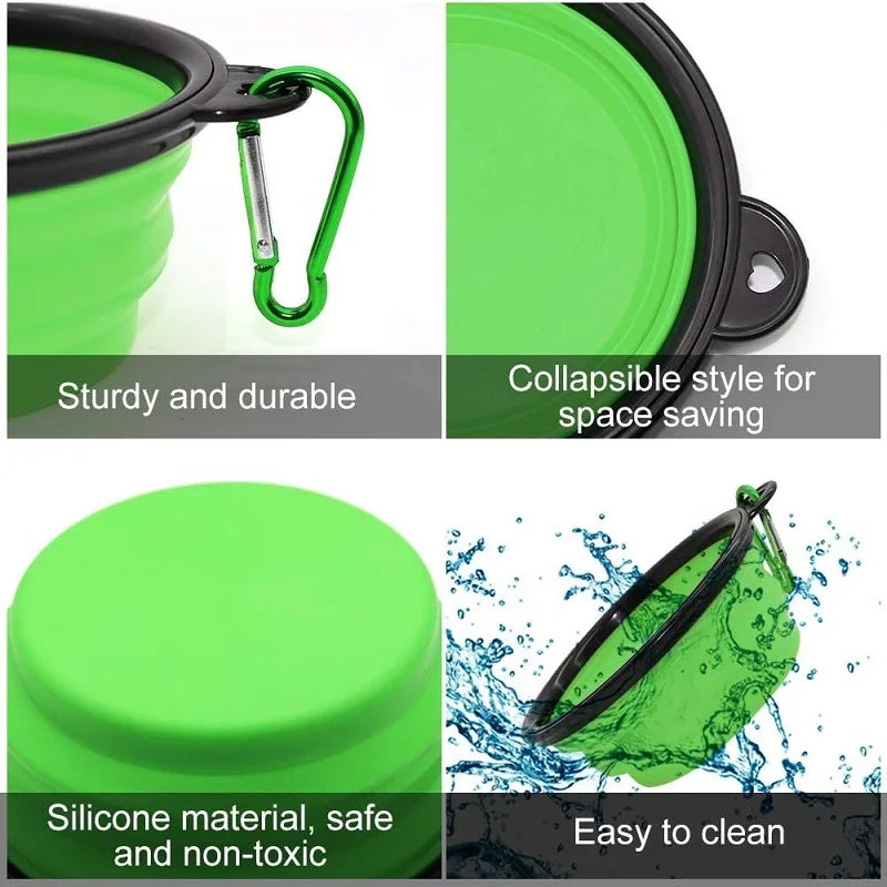Foldable Travel Pet Bowl